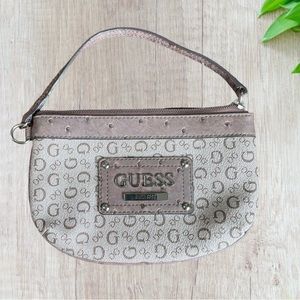 Guess wristlet purse
